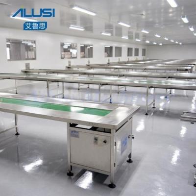 China Industrial Customized Stepless Speed Stainless Steel Transfer Conveyor Belt manufacturers for sale