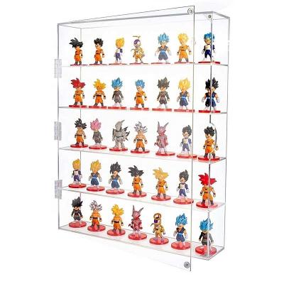 China Retail Product Acrylic Display Case Wall Mount Car Model Acrylic Display Rack Doll for sale