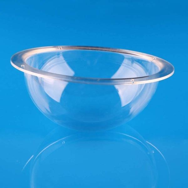 Quality 4-hole acrylic dome transparent plastic hemispherical indoor / Outdoor for sale