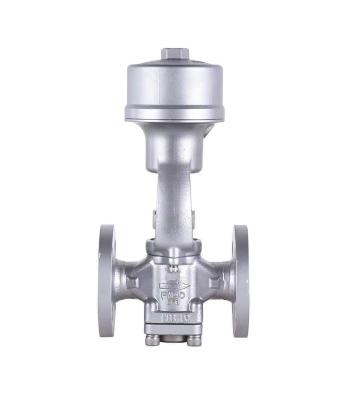 China Max 40 Bar High Temperature Piston Operated Control Valve for sale