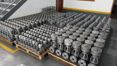 China SS Piston Operated Valve For High Temperature Steam for sale