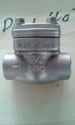 China Petroleum Industry Forged Swing Non Return Valve for sale