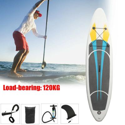 China Lightweight 100 KG 1 Fin 300 X 65 X 10 Cm Inflatable Surf SUP for sale
