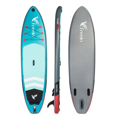 China Deluxe 120kg 11'X33''X6”Inflatable Surf SUP Paddle Board for sale