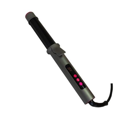 China Digital Display Hair Curling Iron Environmentally Friendly Alloy with Anti Scald Negative Ion Wand à venda