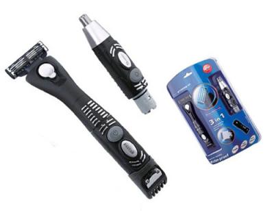 China AAA Battery Hair Beard Trimmer Safety Convenient Adjustable Small Hair Clippers for sale