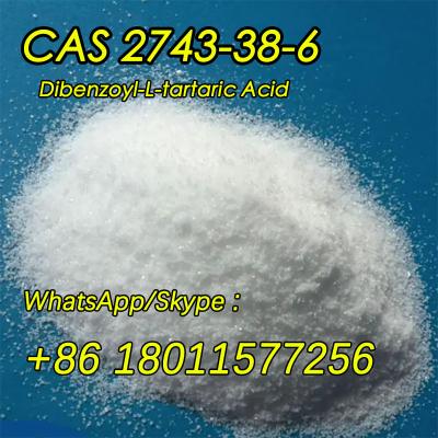 China Cas 2743-38-6 Dibenzoyl-L-Tartaric Acid C18H14O8 Dibenzoyl-L-Tartaric PMK for sale