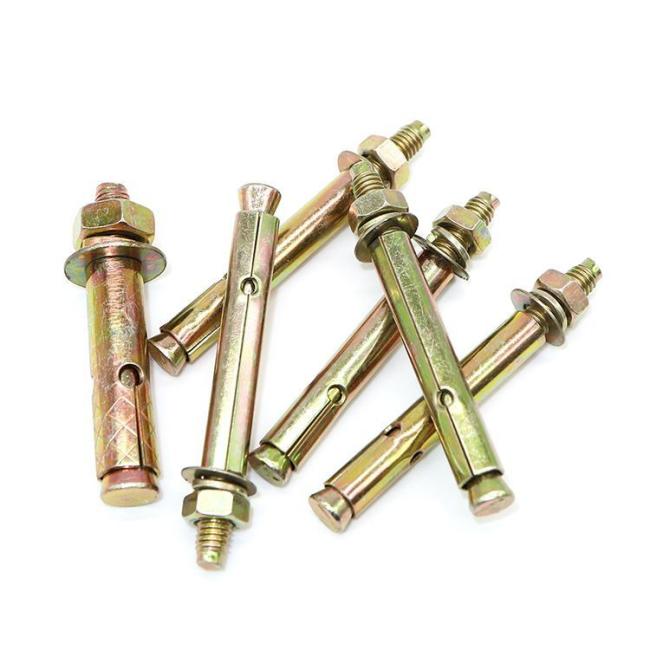 Carbon Steel Zinc Plated Connect Bolt Assembly with Washer - Application View