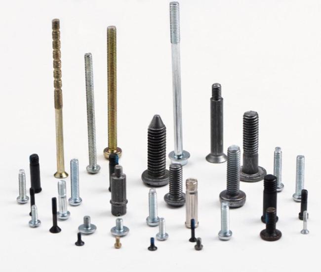 Carbon Stainless Steel Drywall Screw Zinc Plated Black Phosphated - Packaging and bulk presentation of screws