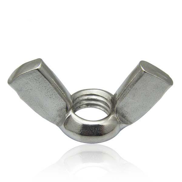 Carbon Steel Galvanized Four Pronged Tee Nut M6 - Application demonstration with M6 bolt