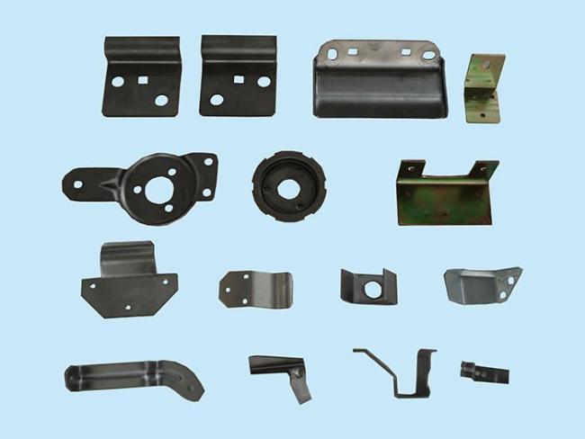 Precision metal stamping parts showing combination mold technology and surface finish