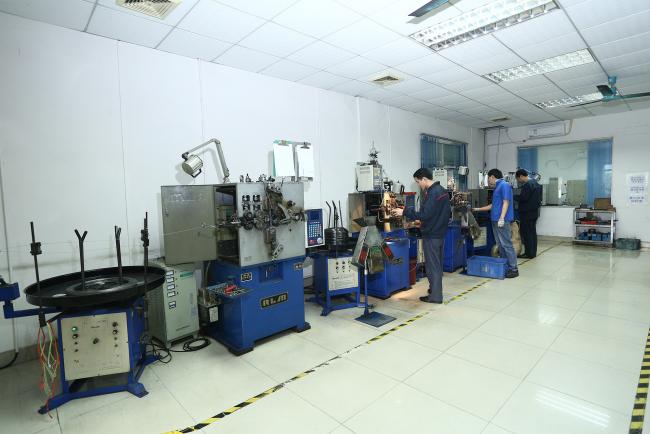 CNC spring manufacturing equipment and spring products