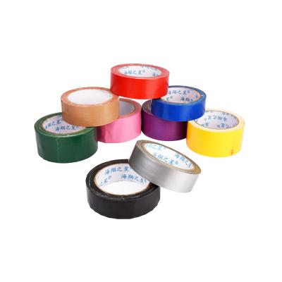China Yellow / Silver Multi Colored Heavy Duty Duct Tape Heavy Strapping Adhesive for sale