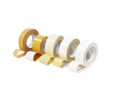 China Cloth Duct Heat Resistant Double Sided Tape No Residue Fit Rugs On Carpets for sale