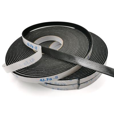 China Environmentally Friendly Single Sided Black EVA Foam Tape For Sealing Doors And Windows for sale