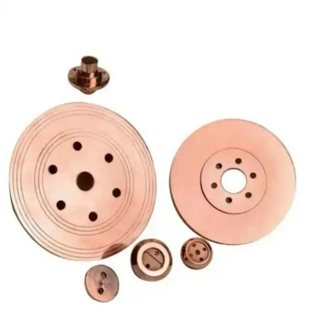 Copper Alloy Electrode Welding Wheel CuCrZr For Seam Welder Resistance Welding Consumables 1