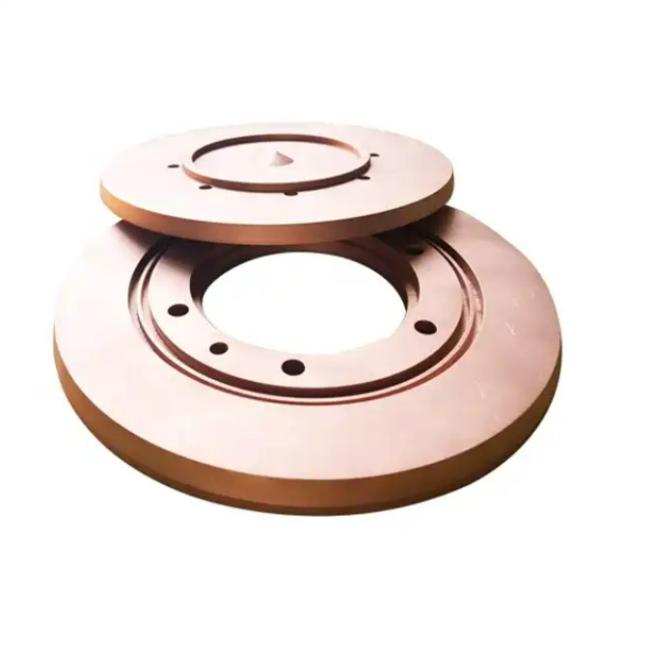 Copper Alloy Electrode Welding Wheel CuCrZr For Seam Welder Resistance Welding Consumables 2