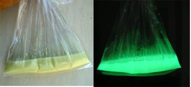 China Materiales luminescentes del tamaño del arreglo para requisitos particulares/pintura luminescente del resplandor de la noche en venta