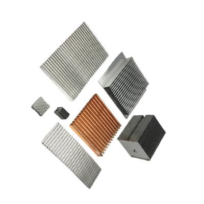 China Aluminum Copper Stamping Radiator CAD Pro-E UG Solidworks Stamping Parts for sale