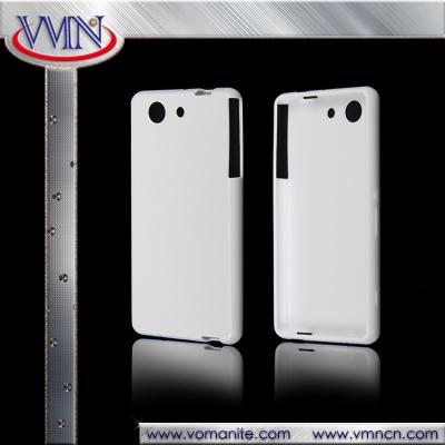 中国 ソニーZ3小型SO-02GのソニーXperia Z3のコンパクトの携帯電話の柔らかい箱のための白いTPUの箱 販売のため