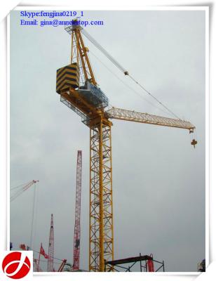China trustworthy quality QTD125 luffing jib cranes for sale for sale