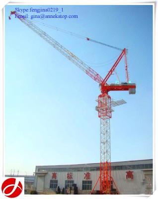 China High quality low price QTD125 luffing jib tower cranes for sale for sale