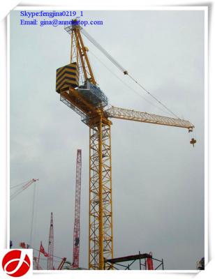 China 10t luffing jib tower cranes for construction site for sale