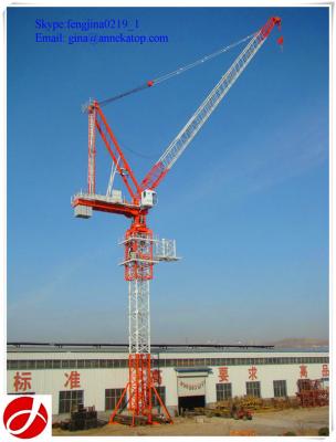 China china good manufacturer QTD125 luffing jib 10t hydraulic tower cranes for sale for sale