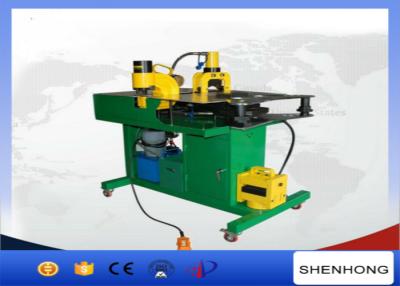 China Máquina hidráulica multifuncional del cobre DHY-501 y de aluminio de la barra de distribución de proceso en venta