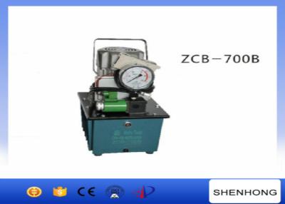 China 700Bar (10000PSI) Single Acting Electric Hydraulic Pump With Electric Valve ZCB-700B for sale