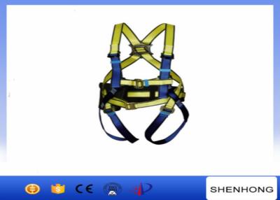 China Construction Safety Belt Full Body Safety Harness With 100% Polyester for sale