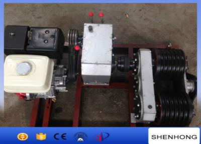 China 5 Ton HONDA GX390 Gas Engine Powered Winch Double Capstan In Line Construction for sale