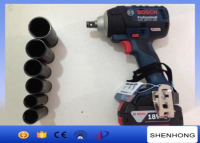 China Adjustable 18V Electric Torque Impact Wrench , Rechargeable Wrench For M6- M16 for sale