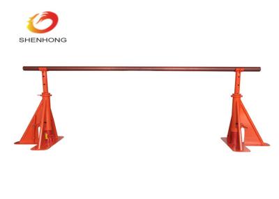 China Cable Handling Equipment / Hydraulic Cable Drum Lifting Jack Stand 1 year Warranty for sale