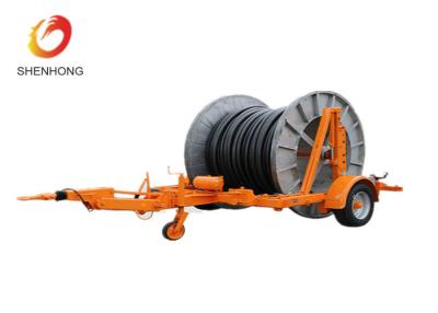Chine Remorque de tambour de câble de 5 tonnes, remorque d'enrouleur de câbles, transporteur de câble à vendre