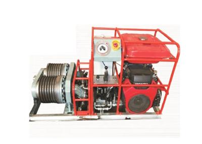 China 50KN Double Capstan Cable Pulling Machine 9KM/H for sale