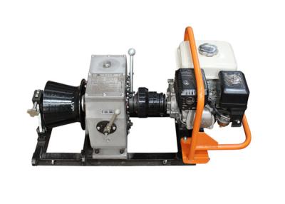 China 3 Ton Diesel Engine Single Drum Capstan Cable Pulling Winch for sale
