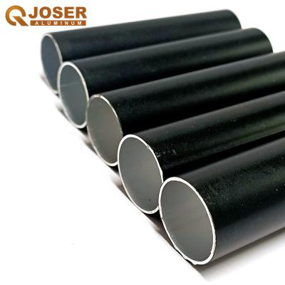 China Round Rolling Pipe 6063 Aluminum Window Extrusion Profiles Large Diameter 60mm for sale