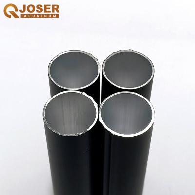 China 43mm Mill Finish Roller Blinds Aluminum Profile Tube For Curtain Wall for sale