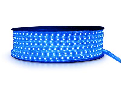 China Colorful High Voltage LED Strip 120 Degree Viewing Angle Mounting Track for sale