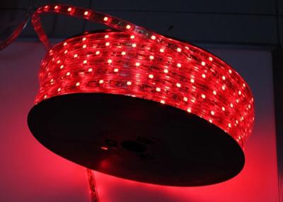 China 60 Leds / M IP67 Flexible Led Strip Lights , 220 Volt Red Led Light Strip for sale