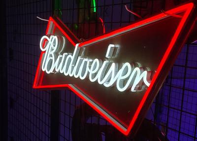 Chine Signes faits main de lampe au néon de Budweiser pour des barres de maison d'affaires et des salles de jeu à vendre