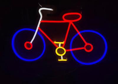 China Las ligeras señales llevadas por encargo de Vasten montan en bicicleta la cartelera de la señal de neón en venta