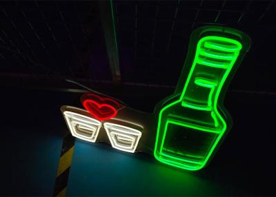 China Restaurant Beer Bar Led Neon Flex Tube Silica Gel Acrylic for sale