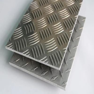 China 3003 3105 5052 Refrigerated Trucks pure checked aluminum Sheet coil anodized aluminium plate à venda