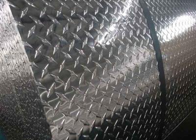 China 3003 H22 Tread Aluminum Sheet Coil 48'' X 120'' Diamond Finish for sale