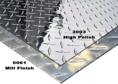 China Brite Finish Aluminum Diamond Plate 12