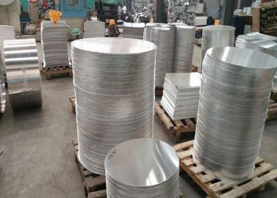 China Polished / Mill Finish Aluminum Round Plate , 3003 5052 Round Aluminum Discs for sale