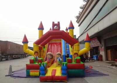 China Customized Dora Commercial Inflatable Slide , Inflatable Dry Slide For Toddlers for sale