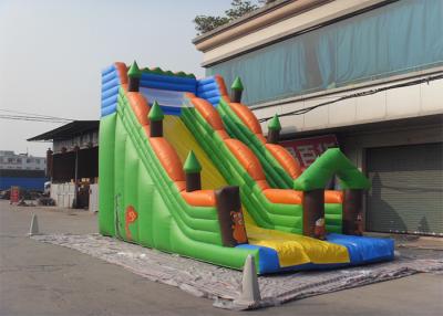 China Jungle Forest Animal Commercial Inflatable Slide For Outdoor Use for sale